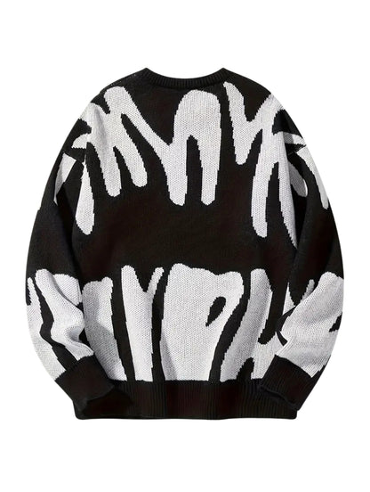 Graffiti Drip Sweater