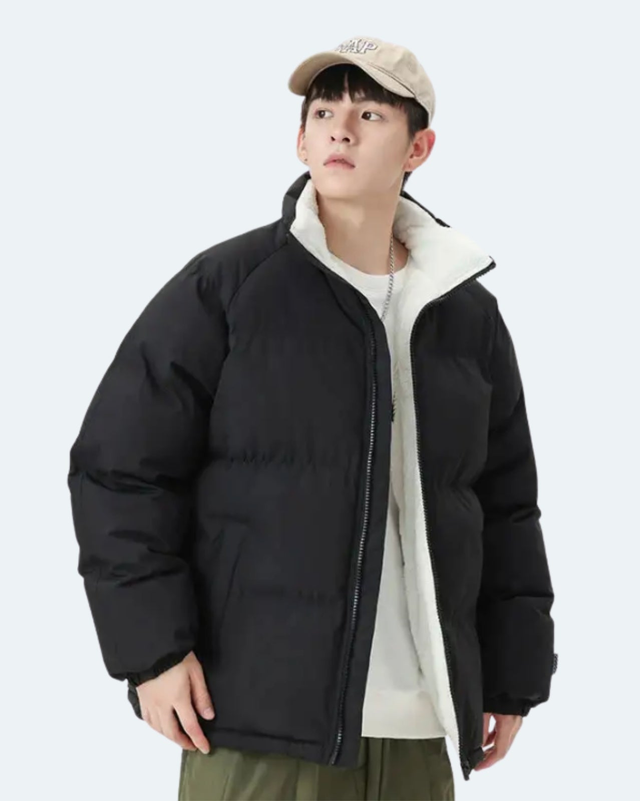 Velvet Puffer Jacket