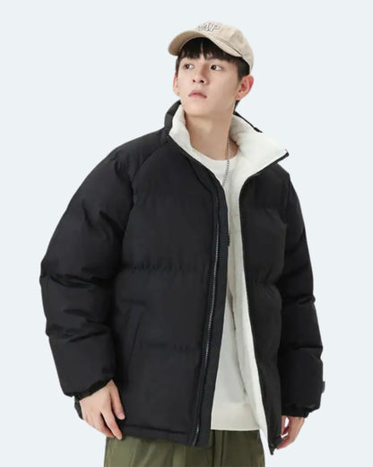 Velvet Puffer Jacket
