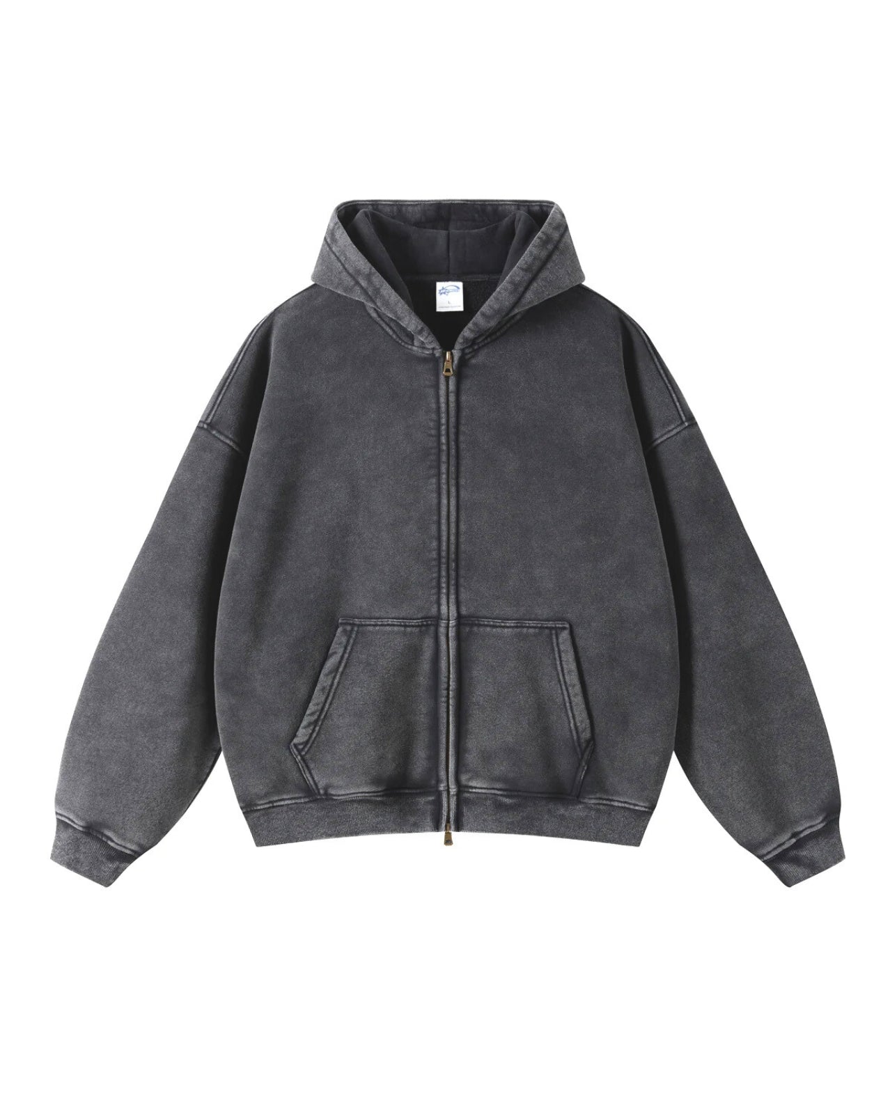 Faded Urban Zip Hoodie