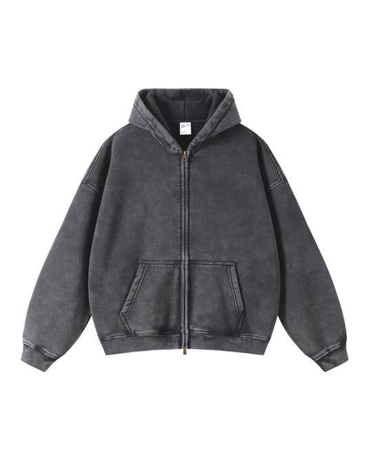 Faded Urban Zip Hoodie