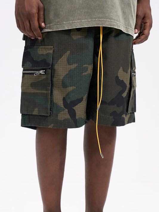 Camo Cargo Shorts